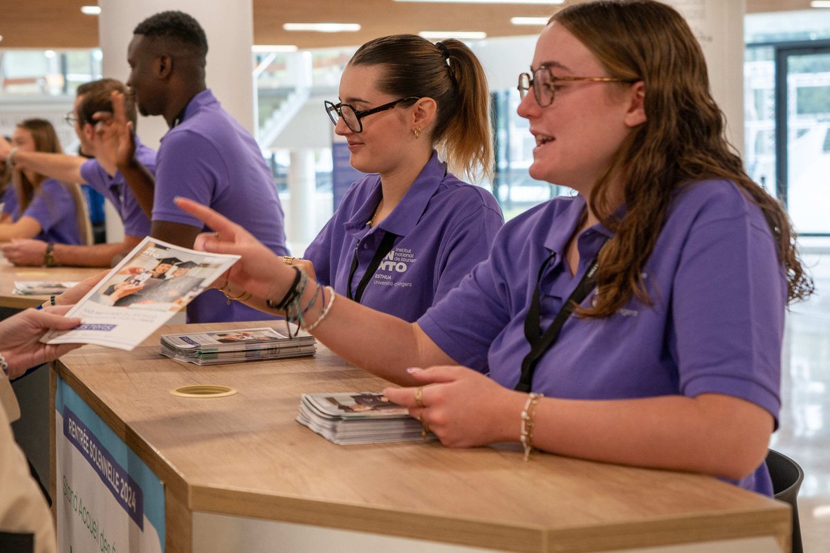 Rentrée solennelle ce matin pour l'Esthua / #INNTO au Centre de congrès, en présence de <a href="/fr_grolleau/">Françoise GROLLEAU</a>, présidente de l'#UA et des représentant·es de l'ambassade d'Indonésie en France. 
1200 étudiant·es étaient présent·es pour l'événement ! 
#rentrée <a href="/KBRI_Paris/">Indonesia in Paris</a>