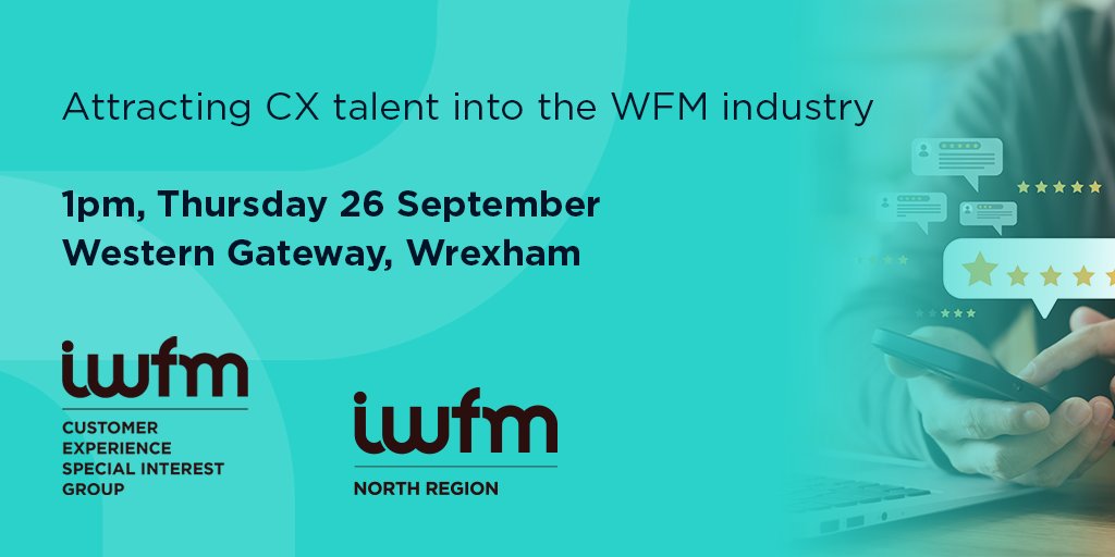 Please join the IWFM Customer Experience Special Interest Group (SIG) and <a href="/IWFM_North/">IWFM North</a> Region for an engaging panel discussion on attracting Customer Experience (CX) professionals into the #workplace and facilities management industry. <a href="/IWFM_CEXP/">IWFM Customer Experience</a> 

ow.ly/QxkQ50SGYW6