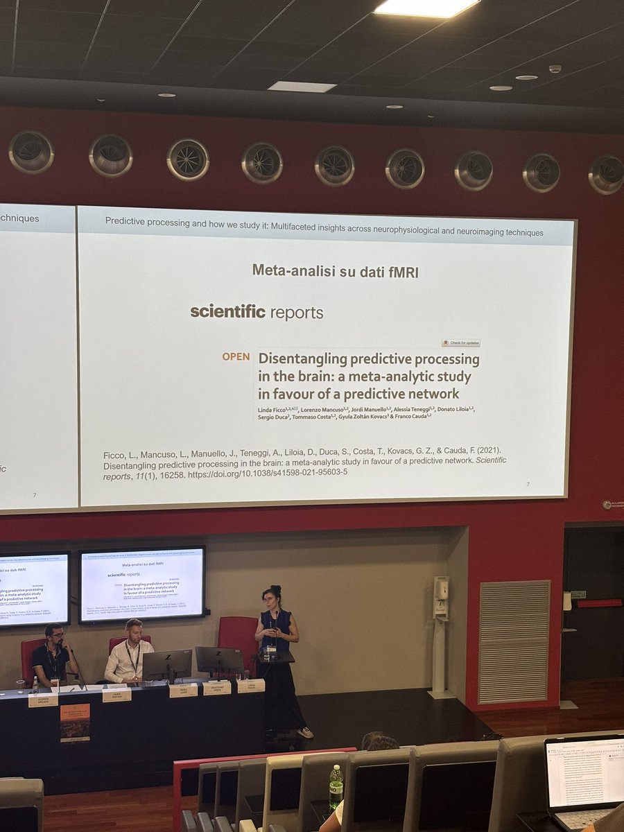 FocusLab (@focuslab_turin) on Twitter photo So proud to attend a great lecture by <a href="/LindaFicco/">Linda Ficco</a> remembering when she was a very talented undergrad in our lab ☺️ Kudos and thank you for presenting one of our common researches! And thanks to the organizers of this much interesting symposium #SIPF2024 So proud to attend a great lecture by <a href="/LindaFicco/">Linda Ficco</a> remembering when she was a very talented undergrad in our lab ☺️ Kudos and thank you for presenting one of our common researches! And thanks to the organizers of this much interesting symposium #SIPF2024
