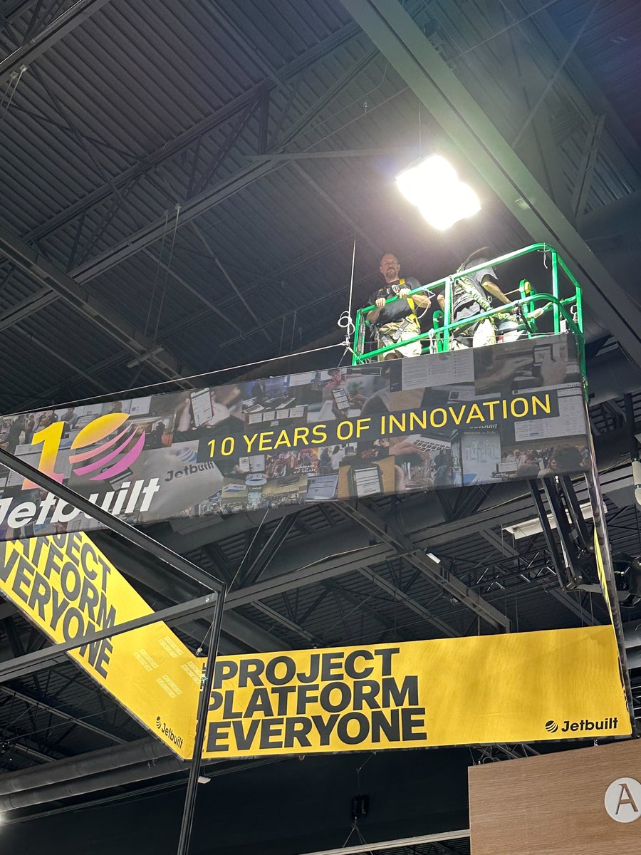 Paul Dexter (@jetdexter) on Twitter photo It’s not @CEDIAExpo until the union folks hang the <a href="/Jetbuilt/">Jetbuilt • AV Project Sales & Management Software</a> banner high above the floor!
Come by and say hi if you’re in Denver this week. It’s not @CEDIAExpo until the union folks hang the <a href="/Jetbuilt/">Jetbuilt • AV Project Sales & Management Software</a> banner high above the floor!
Come by and say hi if you’re in Denver this week.