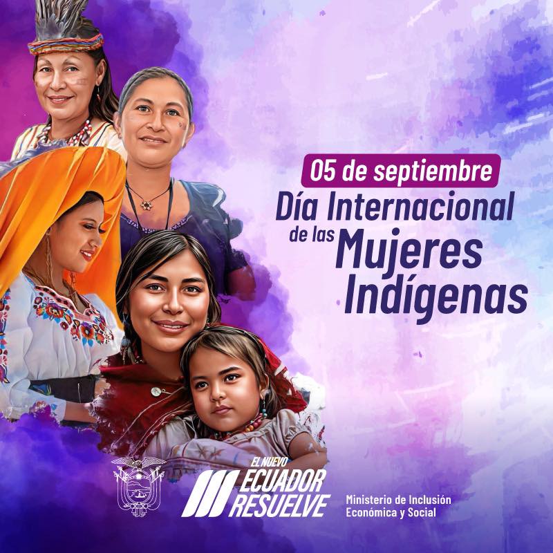 Zona2MTDH's tweet photo. En el Día Internacional de las Mujeres Indígenas reconocemos su fuerza y lucha constante por sus derechos, así como su invaluable aporte a la sociedad. Desde el #MIES, acogemos sus contribuciones por la igualdad garantizando el respeto y garantía de sus derechos. https://t.co/DY6Lutq0TK