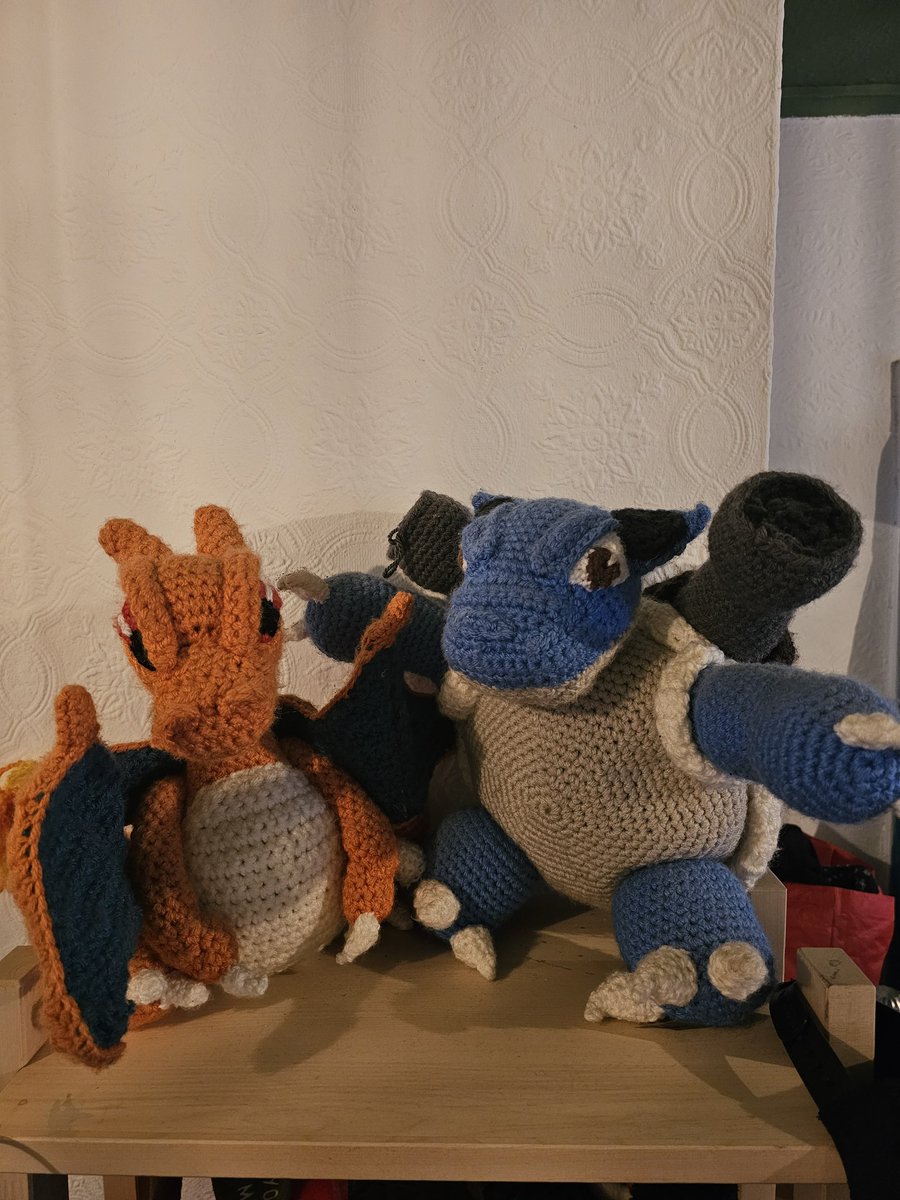 DarthChapperz's tweet photo. @MrViolet90 Here is my nerdy crochet from the wife https://t.co/kdyrxbaX3y