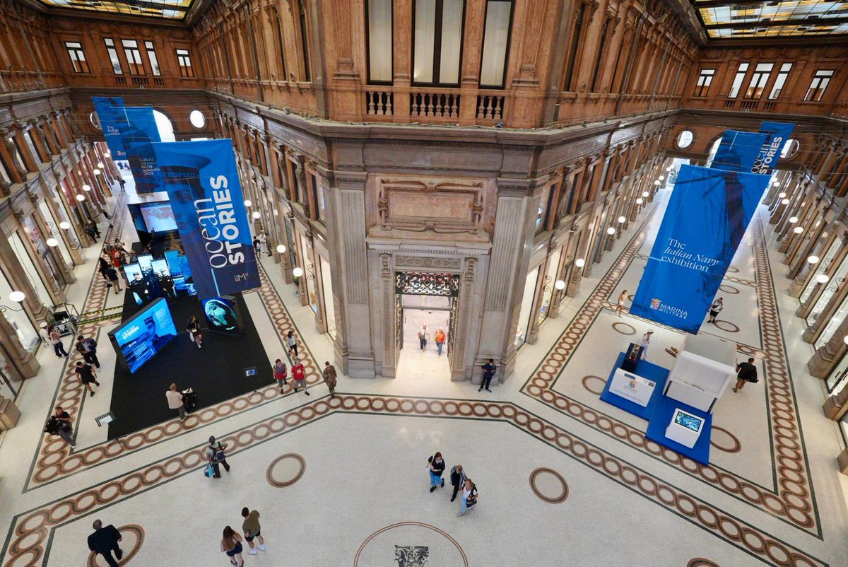 “Ocean Stories. The Italian Navy exhibition”, organizzata dalla #MarinaMilitare e prodotta da <a href="/magister_art/">Magister Art</a> è un percorso espositivo multimediale e immersivo. 
Ti aspettiamo dal 5 al 14 settembre a #Roma in <a href="/GalleriaA_Sordi/">GalleriaAlbertoSordi</a>