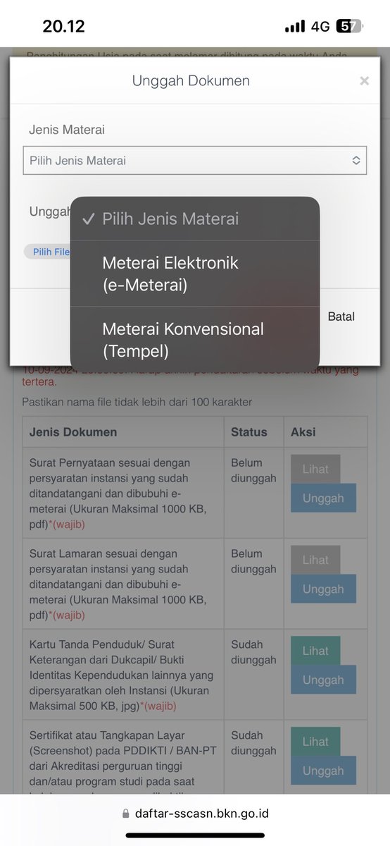 nandakurnwn's tweet photo. Baduuut π€‘π€‘ #peruri #emeterai https://t.co/SGafm6tDX0