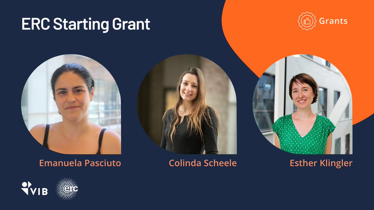 VIB (@viblifesciences) on Twitter photo 🎉 Not one. Not two. But three VIB researchers have received an <a href="/ERC_Research/">European Research Council (ERC)</a> Starting Grant. Congratulations <a href="/EmanuelaPasciu1/">Emanuela Pasciuto</a> (<a href="/CMN_VIB/">VIB Center for Molecular Neurology</a>, <a href="/UAntwerpen/">UAntwerpen</a>), <a href="/ColindaScheele/">Colinda Scheele</a> (<a href="/vib_ccb/">CCB_VIB_KUL</a>, <a href="/KU_Leuven/">KU Leuven</a>), and <a href="/KlinglerEsther/">Esther Klingler</a> (<a href="/CBD_VIB/">VIB-KU Leuven Center for Brain & Disease Research</a>)!
#ERCStG
vibbio.tech/4cIj0v9 🎉 Not one. Not two. But three VIB researchers have received an <a href="/ERC_Research/">European Research Council (ERC)</a> Starting Grant. Congratulations <a href="/EmanuelaPasciu1/">Emanuela Pasciuto</a> (<a href="/CMN_VIB/">VIB Center for Molecular Neurology</a>, <a href="/UAntwerpen/">UAntwerpen</a>), <a href="/ColindaScheele/">Colinda Scheele</a> (<a href="/vib_ccb/">CCB_VIB_KUL</a>, <a href="/KU_Leuven/">KU Leuven</a>), and <a href="/KlinglerEsther/">Esther Klingler</a> (<a href="/CBD_VIB/">VIB-KU Leuven Center for Brain & Disease Research</a>)!
#ERCStG
vibbio.tech/4cIj0v9