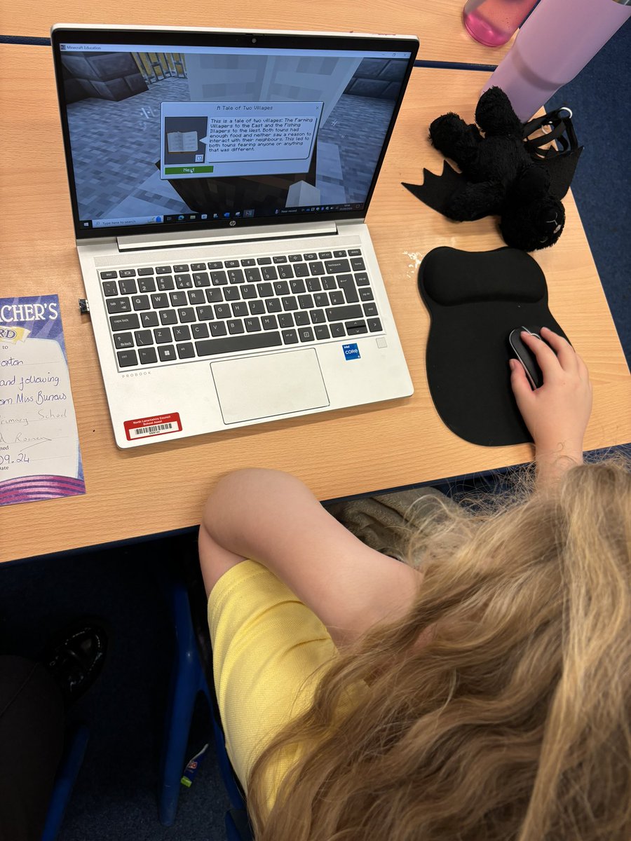 MrsKyle (@mrskylecst) on Twitter photo This girl absolutely SMASHED 💥 her morning in school! Engaging in learning through Sumdog and Minecraft education… reading independently and working alongside her peers #GIRFEC <a href="/LangloanPS/">Langloan Primary School & Nursery Class</a> This girl absolutely SMASHED 💥 her morning in school! Engaging in learning through Sumdog and Minecraft education… reading independently and working alongside her peers #GIRFEC <a href="/LangloanPS/">Langloan Primary School & Nursery Class</a>