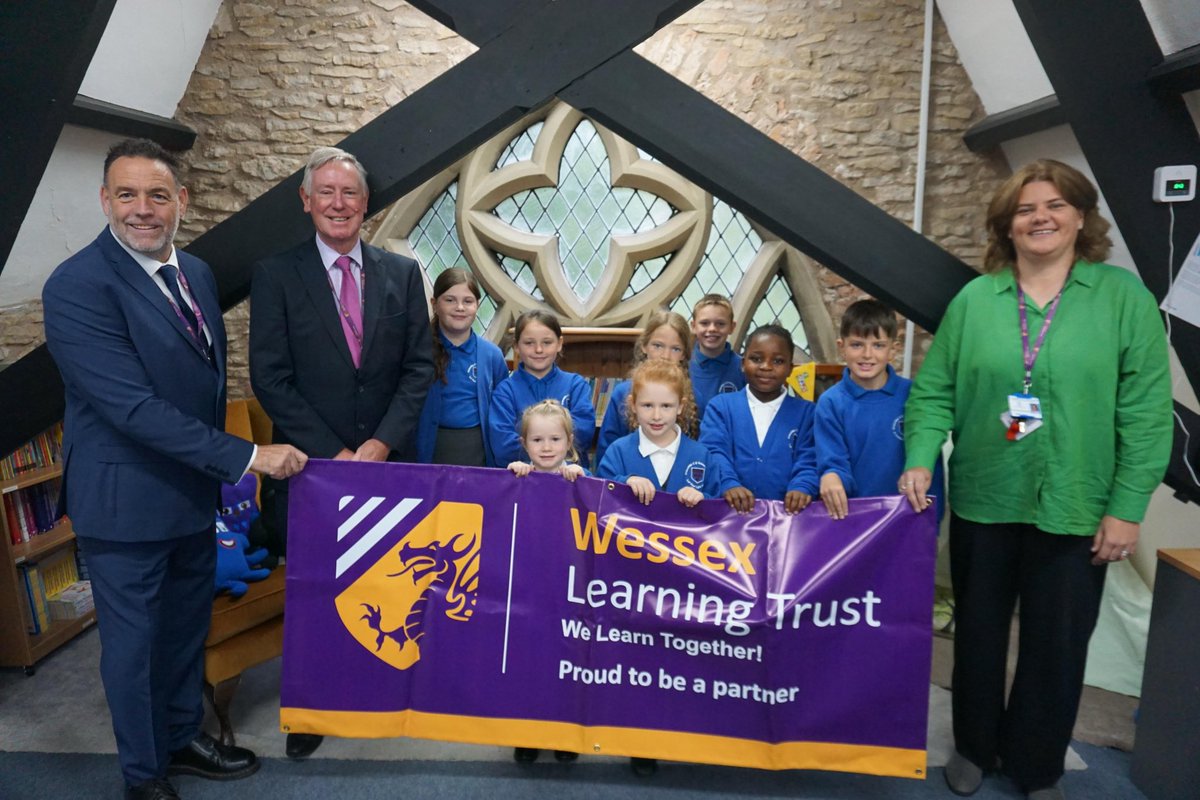 It was an exciting morning for both Stoke St Michael and Croscombe as they join <a href="/WessexTrust/">The Wessex Learning Trust</a> Thank you for the lovely cakes too! <a href="/bbcsomerset/">BBC Somerset</a> <a href="/educationgovuk/">Department for Education</a>