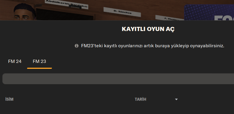 #FM23'teki Kariyerinizi #FM24'te Kullanabilirsiniz.

Epic Games Tayfaya Duyurulur