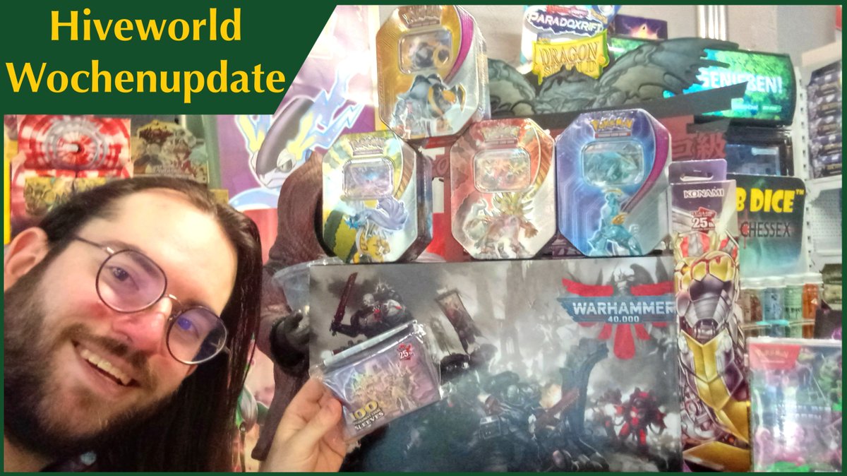 Hiveworld (@hiveworldkoeln) on Twitter photo #Hiveworld Wochenupdate - Pokémon Nebel der Sagen, Yu-Gi-Oh! Zubehör, Warhammer 40k und vieles mehr!
Diese Woche sind wieder tolle Neuheiten bei uns angekommen! Für Brettspiel News: <a href="/spieldurst/">Spieldurst</a> oder hiveworld.de/news/
youtu.be/JiIBErcqbxQ
————————————
#TCG #Sammelkarten #Hiveworld Wochenupdate - Pokémon Nebel der Sagen, Yu-Gi-Oh! Zubehör, Warhammer 40k und vieles mehr!
Diese Woche sind wieder tolle Neuheiten bei uns angekommen! Für Brettspiel News: <a href="/spieldurst/">Spieldurst</a> oder hiveworld.de/news/
youtu.be/JiIBErcqbxQ
————————————
#TCG #Sammelkarten