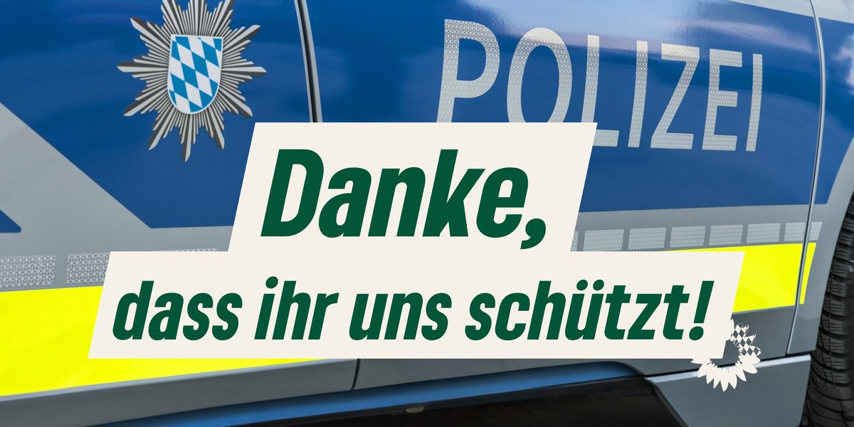 GrüneFraktionBayern (@gruenelandtagby) on Twitter photo #muc0509
Wir alle sind der Polizei zutiefst dankbar, die mit ihrem beherztem Einsatz Schlimmeres verhindert hat, und erleichtert, dass keine Unbeteiligten und keine Einsatzkräfte verletzt worden sind." <a href="/Johannes_Becher/">Johannes Becher</a> #muc0509
Wir alle sind der Polizei zutiefst dankbar, die mit ihrem beherztem Einsatz Schlimmeres verhindert hat, und erleichtert, dass keine Unbeteiligten und keine Einsatzkräfte verletzt worden sind." <a href="/Johannes_Becher/">Johannes Becher</a>