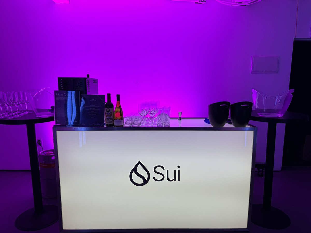 Will_Ambrus's tweet photo. Thanks @SuiNetwork  for inviting us. https://t.co/ERXVIfBtAr