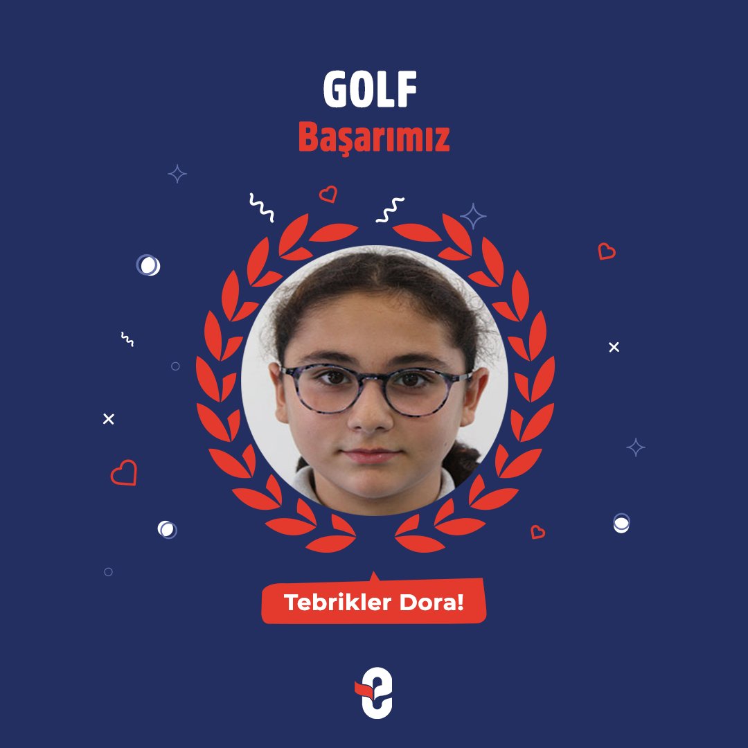 Burçak Eyüboğlu Ortaokulu öğrencimiz Dora CINKILIÇ, Türkiye Golf Federasyonu'nun 3-4 Eylül tarihleri arasında düzenlediği Türkiye 18 Yaş Altı Şampiyonası'nda Türkiye 1.'si olmuştur. Öğrencimizi kutluyor ve başarılarının devamını diliyoruz.

#EğitimEyüboğlu #EyüboğluGençleri