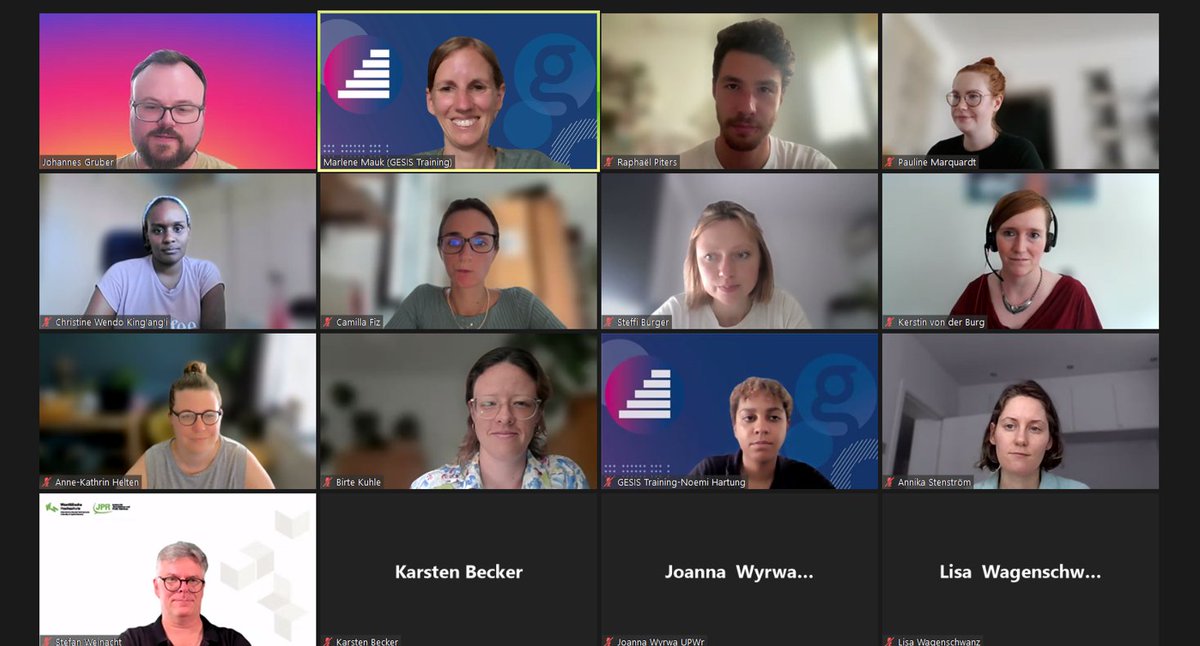 GESIS Training @gesistraining.bsky.social (@gesistraining) on Twitter photo Thanks to the expertise of John McLevey and <a href="/JohannesBGruber/">Johannes Gruber</a>, participants at the #GESISfallseminar are now equipped with the skills, tools, and methods of #CSS and its application with Python and R.
We are looking forward to the next week! 👋👋 Thanks to the expertise of John McLevey and <a href="/JohannesBGruber/">Johannes Gruber</a>, participants at the #GESISfallseminar are now equipped with the skills, tools, and methods of #CSS and its application with Python and R.
We are looking forward to the next week! 👋👋