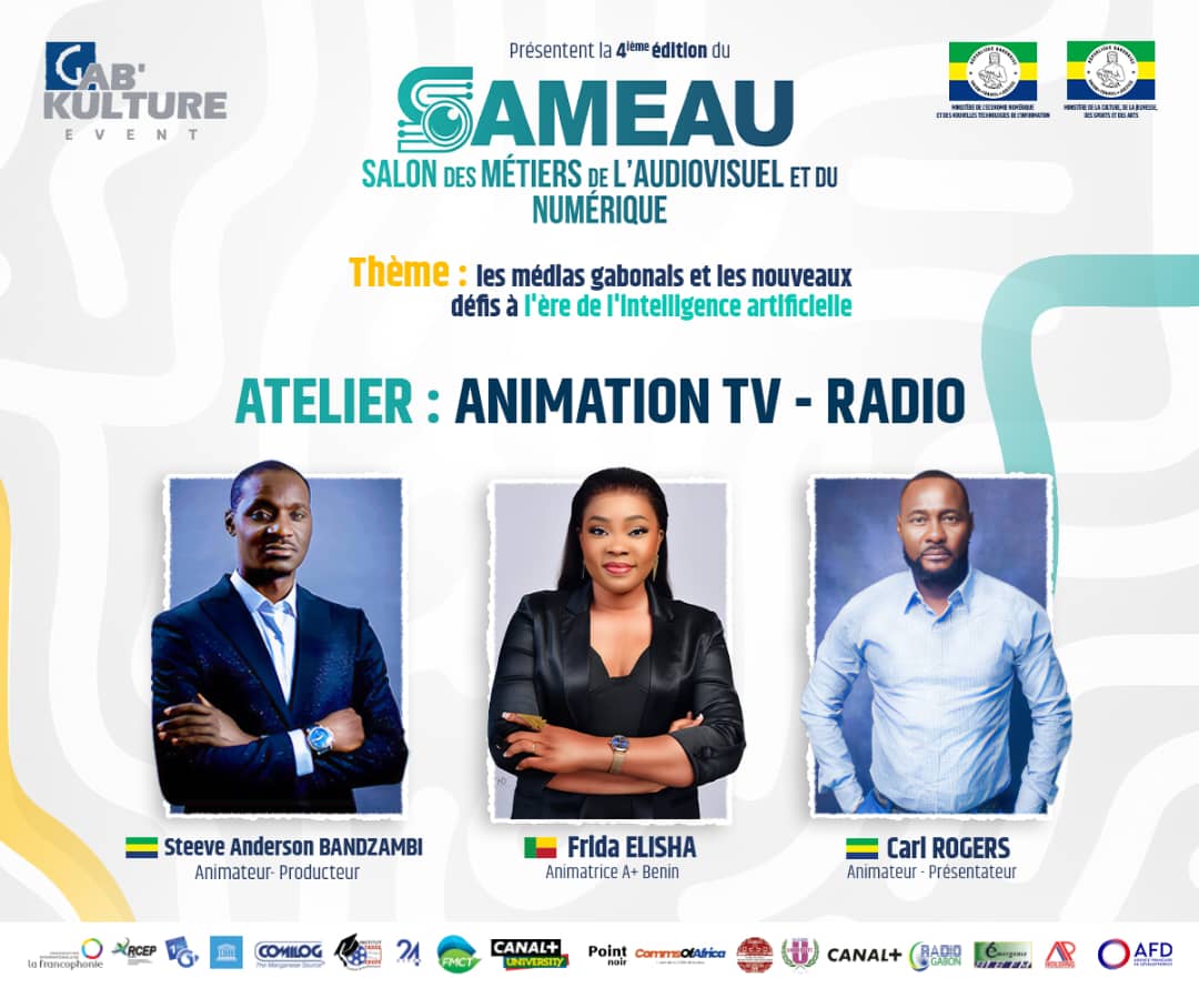 Participez à l'atelier Animation Radio-TV lors de la 4e Édition du Salon des Métiers de l'Audiovisuel et du Numérique !
Vous aspirez à une carrière d’animateur radio ou de présentateur télé ? Ne manquez pas cette occasion exceptionnelle !