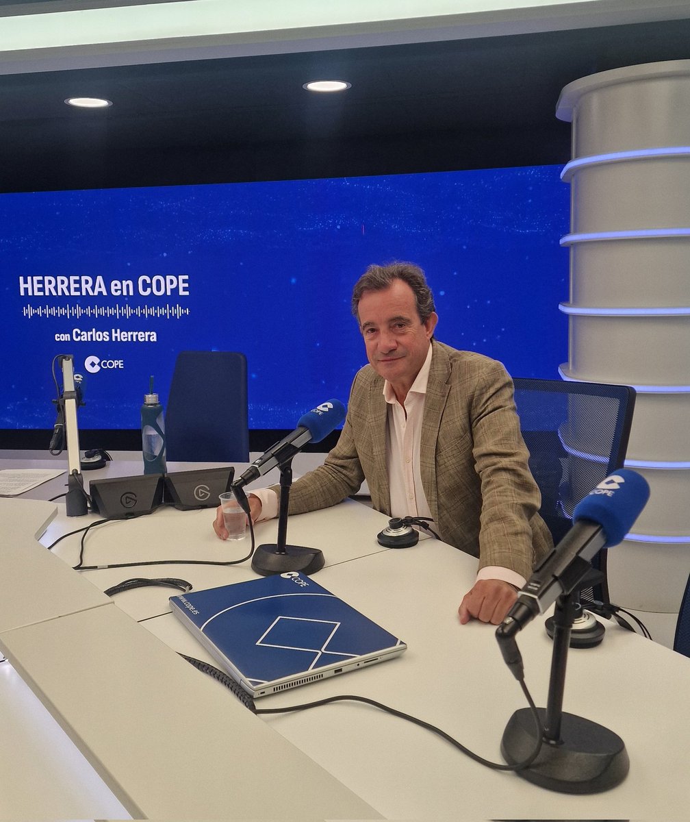 Hoy, 5 sept., estreno en la tertulia del maestro #CarlosHerrera
@HerreraenCope @Cope