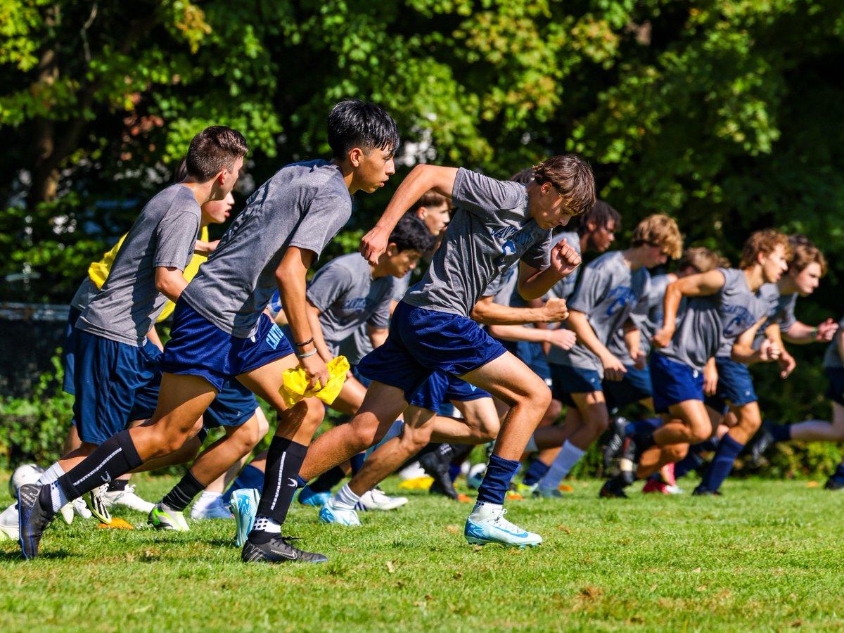 Our Saints athletes are BACK ⚽ 🏃 🏈 🏑 🏐 , and they’re wasting no time taking to the fields and courts for preseason practice! Won’t be long now before the thunderous cries of “Roll Saints!” are heard across the hilltop.

#CburySaints #Athletics #RollSaints