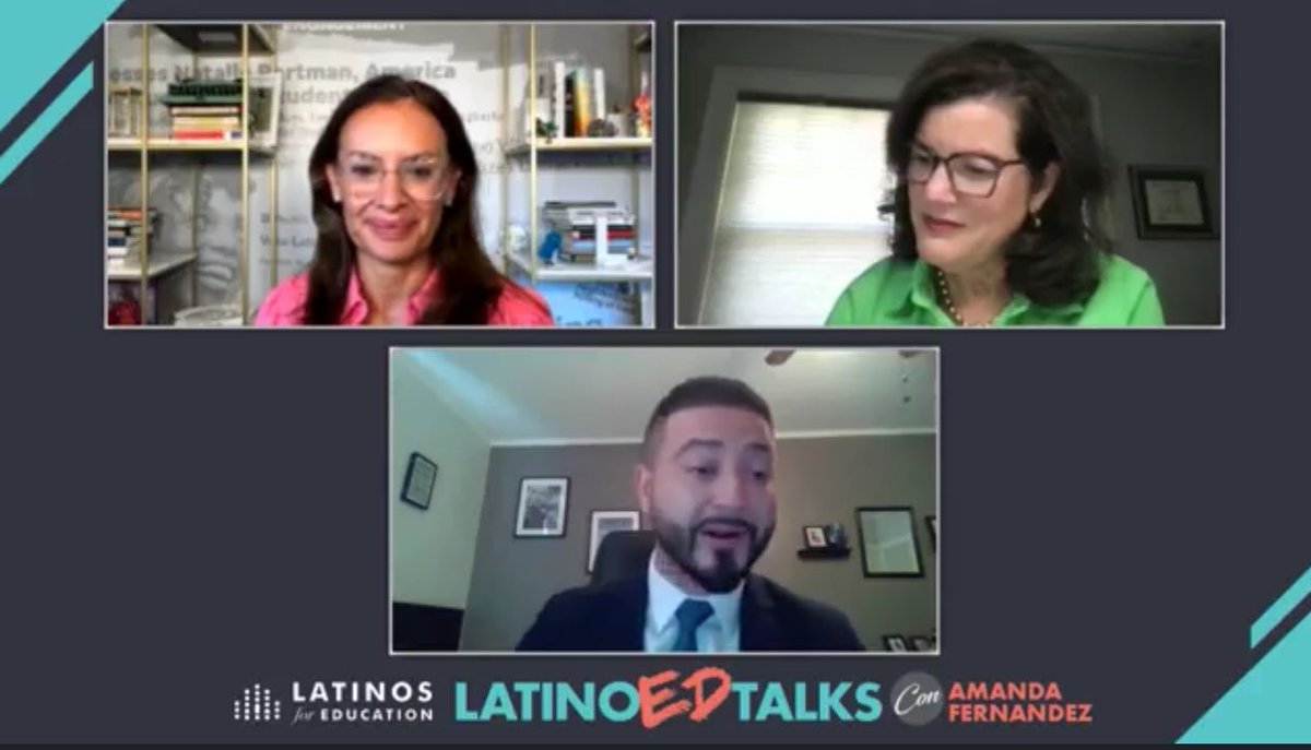 Thank you <a href="/AmanFernan24/">Amanda Fernandez</a> and <a href="/MariaTeresa/">MARIA TERESA KUMAR VOTE EARLY 🗳️🇵🇷🥥</a>  for sharing your invaluable insights on the pulse of the Latino community in advance of the November elections. Leaving this #LatinoEdTalk inspired to continue to do the work to strengthen our democracy and system of education! 🙏🏾