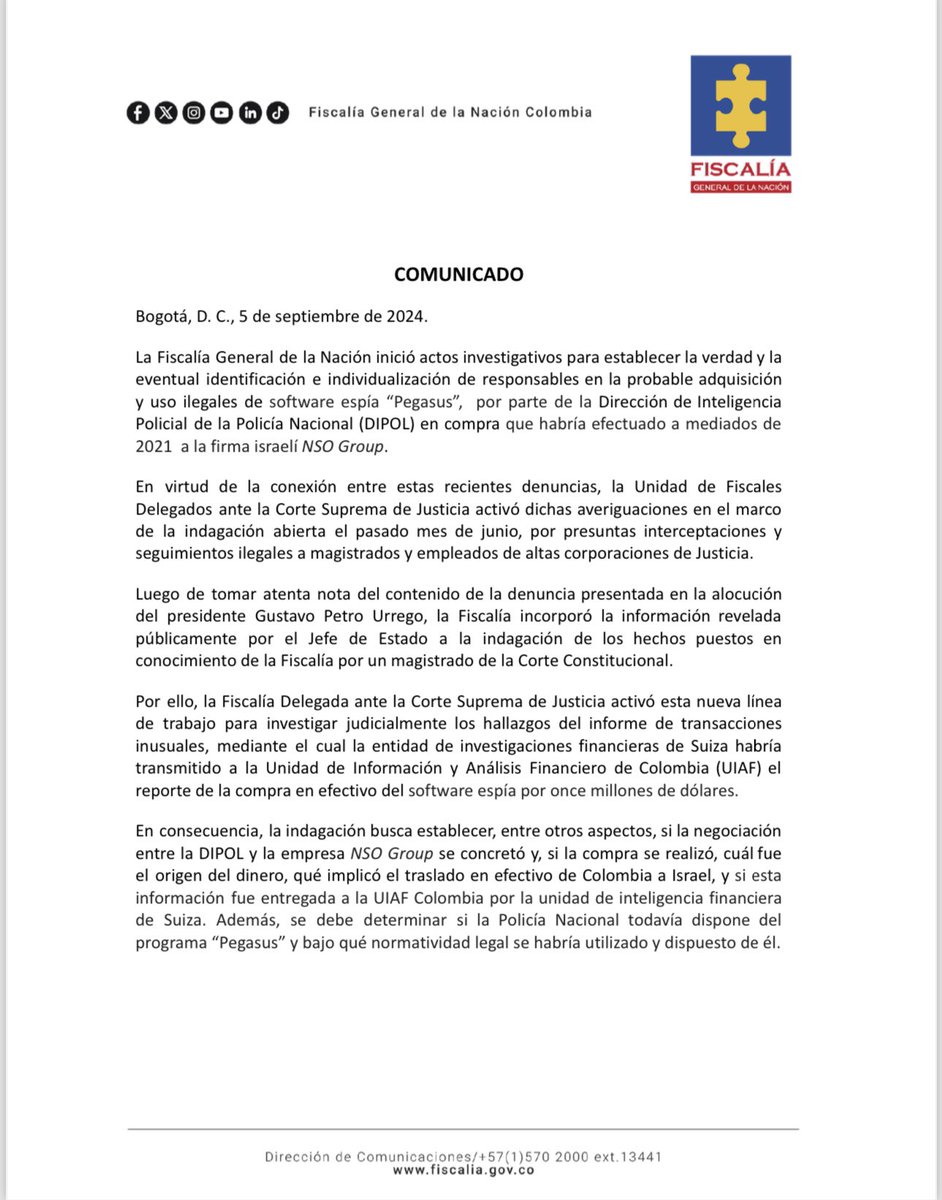 VickyDavilaH's tweet photo. Pasaron solo unas horas y la fiscal Luz Adriana Camargo le hizo caso a su “jefe”, según las palabras del propio Petro, quien cree que él es el jefe del fiscal o la fiscal. Su fiscal. 

El país debe estar muy atento, Camargo no puede desatar una persecución desde la Fiscalía por el delirio de su “jefe”. 

En cambio, ¿por qué la fiscalía de Camargo no toma decisiones por la supuesta financiación ilegal de la campaña de Petro? 

¿Por qué no avanza en los casos que le interesan a su “jefe”, el presidente? 

En el escándalo de corrupción de la UNGRD todo sigue en preliminares en lo que tiene que ver con ministros y altos funcionarios de Petro. 

Pero la Fiscalía Camargo: acusó a Uribe, abrió preliminar contra Federico Gutiérrez y también actuó contra el fallecido Rodolfo Hernández y su señora. Todo por sus campañas en 2022. Como ven, Camargo muy rápida contra la oposición, nula contra los intereses de Petro, su “jefe”.

#FiscalDeBolsillo