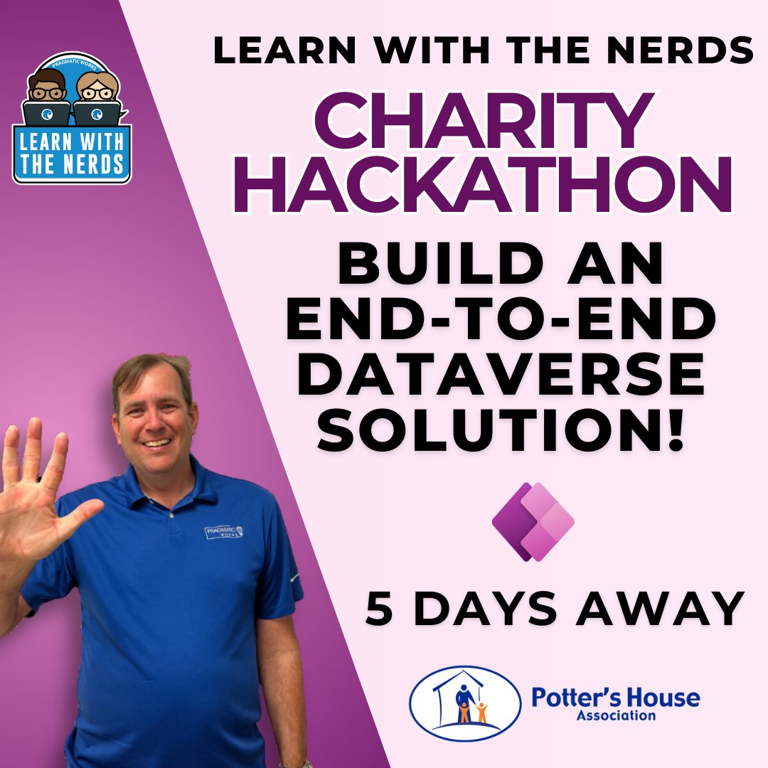 Help us give back to a great cause with our free event next week. The beneficiary is Potters House, a non-profit organization in Guatemala. They seek a solution to manage student data, track progress, and communicate with donors. #PragmaticWorks 
Sign up: prag.works/power-apps-hac…