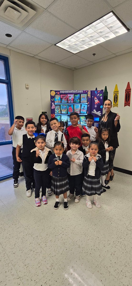 A.W. Blanton DISD (@blantonbruins) on Twitter photo To promote and encourage reading, our September Birthdays 🎂 received a token for a free book from our book vending machine!
<a href="/ACEDallasISD/">ACE Dallas ISD</a> To promote and encourage reading, our September Birthdays 🎂 received a token for a free book from our book vending machine!
<a href="/ACEDallasISD/">ACE Dallas ISD</a>