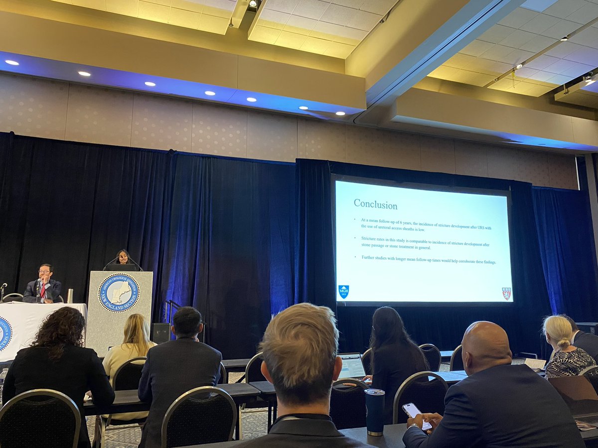 MGH Urology (@mghurology) on Twitter photo PGY-3 <a href="/CKottooran/">Christina Kottooran</a> and uro oncology Fellow, Hersh Bendre presenting at the 2024 NEAUA. Dr Kottooran discussed risk of urethral stricture from ureteral access sheaths and Dr Bendre presented new data on active surveillance for prostate cancer. Way to represent <a href="/MGHUrology/">MGH Urology</a>! PGY-3 <a href="/CKottooran/">Christina Kottooran</a> and uro oncology Fellow, Hersh Bendre presenting at the 2024 NEAUA. Dr Kottooran discussed risk of urethral stricture from ureteral access sheaths and Dr Bendre presented new data on active surveillance for prostate cancer. Way to represent <a href="/MGHUrology/">MGH Urology</a>!