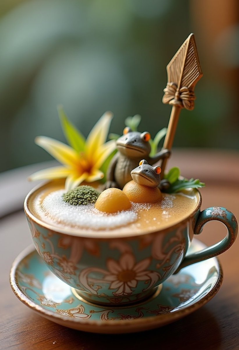 Good morning latte art! ☕️🤪 

opensea.io/MojoYates via <a href="/opensea/">OpenSea</a> 

#MakeArtNotWar #openseaartists #nft #nftart #nftcommunity #nftcollectors #nftartist #nftcollectors #nftcollectibles #digitalart #opensea #art #OpenseaNFTs #AIArtwork #Cyberpunk2077