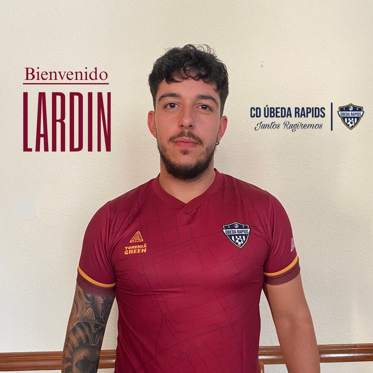 ✍🏻🇱🇻| JOSÉ DAVID LARDIN

Lardin defenderá este año los colores de los leones granates, jugador el cual ya ha sido presentado anteriormente.

Juega en la posición de defensa y proviene del Lupión Atlético.

Vamos Úbeda! 🦁🇱🇻

#𝑱𝒖𝒏𝒕𝒐𝒔𝑹𝒖𝒈𝒊𝒓𝒆𝒎𝒐𝒔 | #Úbeda
