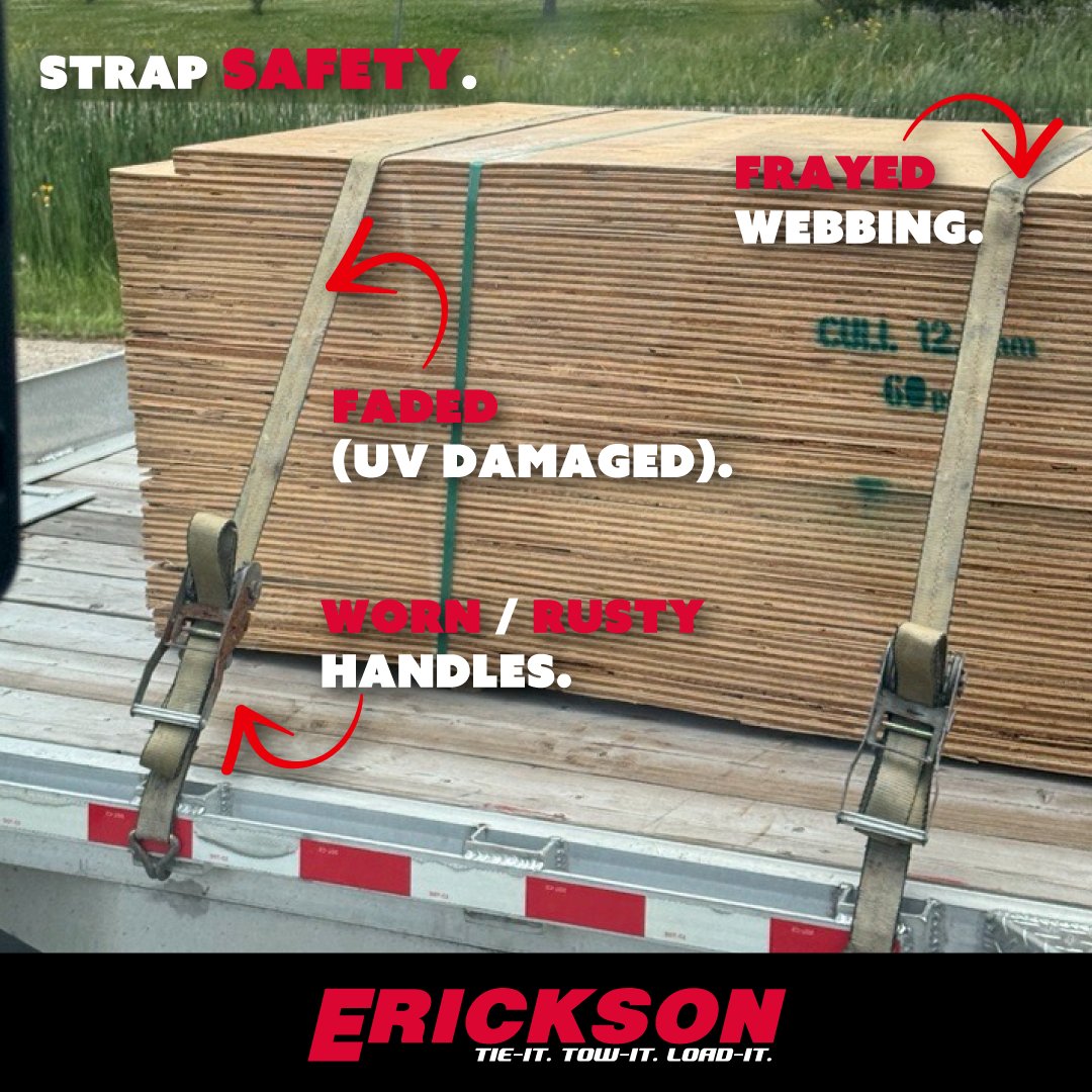 If your strap has these signs... it's like swapping Botox for scotch tape...

It's okay to get new ones.

#trucks #safety #tip #nowyouknow #farming