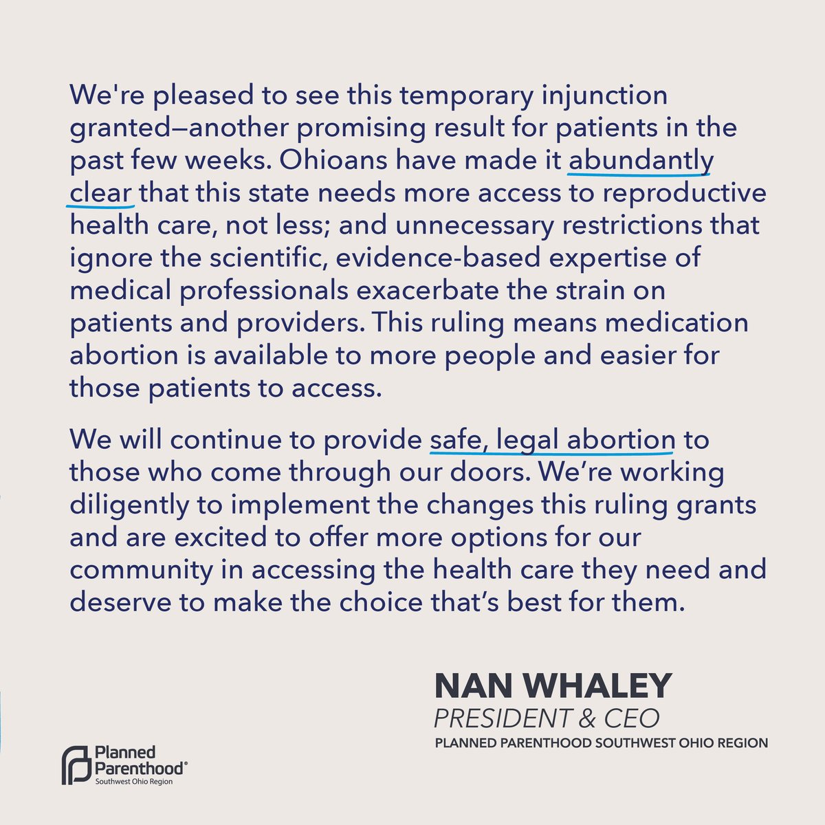 The best news for Ohio patients!! more info here: ppswo.info/news-ACLU-MAB