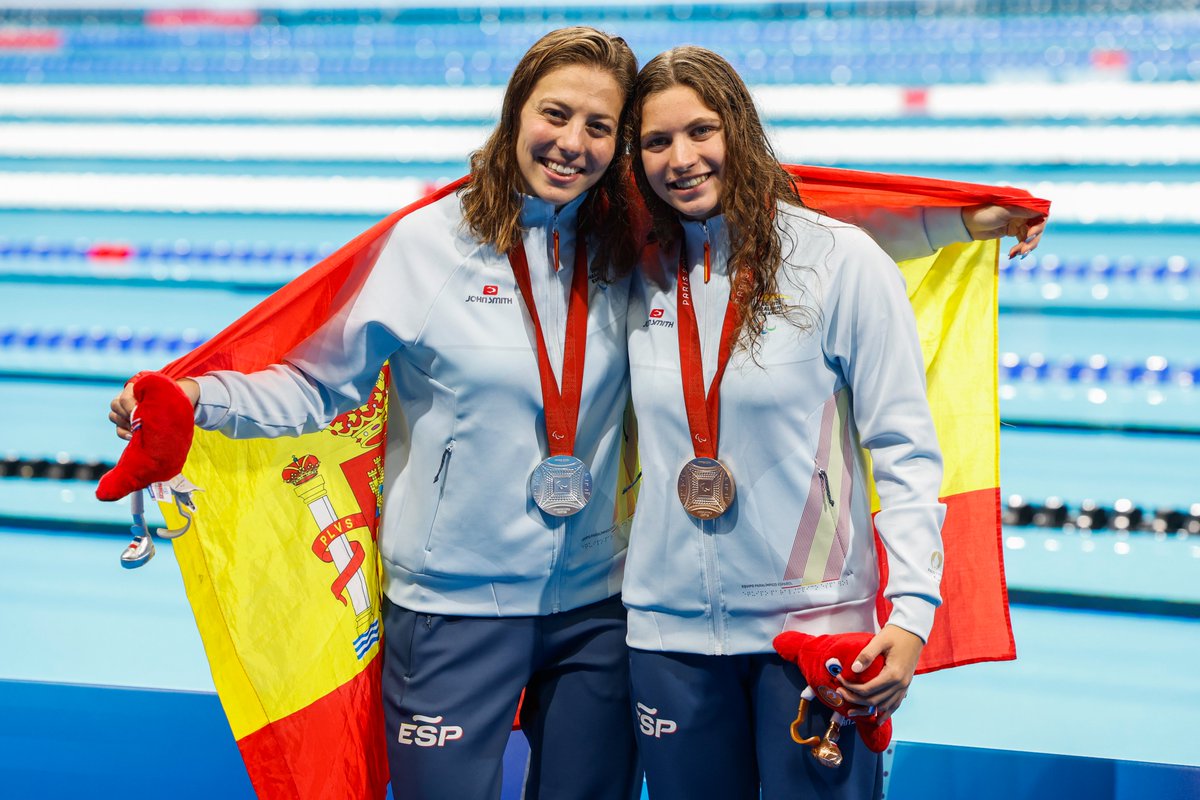 Teledeporte (@teledeporte) on Twitter photo 🔝Con las medallas conseguidas por Nuria Marqués y Tasy Dmytriv en los 200 metros estilos, España (<a href="/Paralimpicos/">Comité Paralímpico Español</a>) iguala las 36 medallas de Tokio
#ParísRTVE5s #París2024
🔗rtve.es/deportes/20240… 🔝Con las medallas conseguidas por Nuria Marqués y Tasy Dmytriv en los 200 metros estilos, España (<a href="/Paralimpicos/">Comité Paralímpico Español</a>) iguala las 36 medallas de Tokio
#ParísRTVE5s #París2024
🔗rtve.es/deportes/20240…