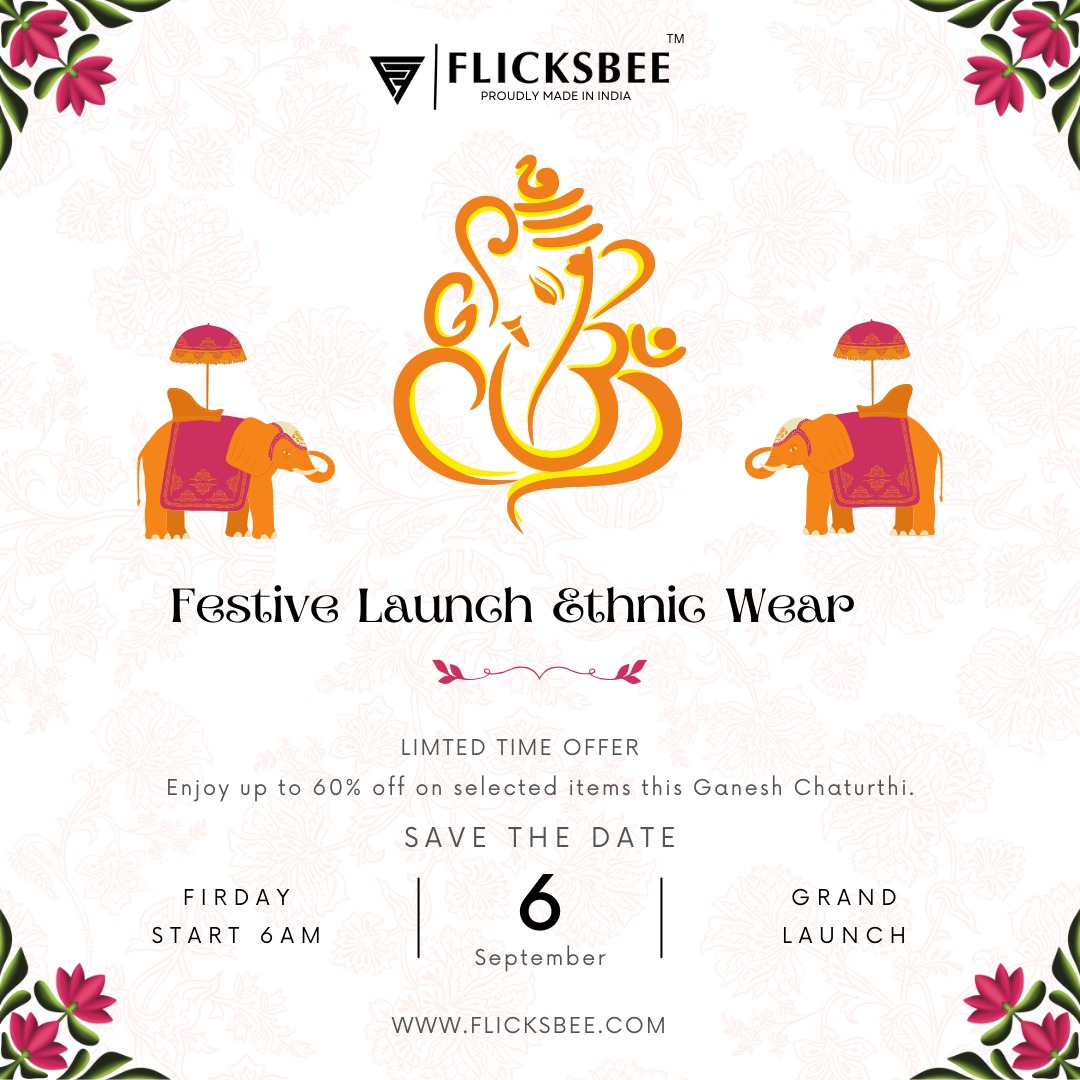 FlicksBee's tweet photo. 🎉 Festive Launch Alert: Save Up to 60% on New Collections! 🎊

This is your moment! 🚨 Our stunning new festive collections are here, and they’re flying off the shelves. 

 #LimitedTimeOffer #FestiveFever #ShopNow 

https://t.co/j3xiXtjHWG https://t.co/gOpMaxYS91