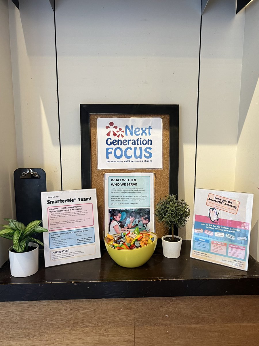 NextGenFocus's tweet image. Thank you Altar’d State for supporting us through your Mission Mondays! We appreciate everything you’ve done for us💛💛💛💛

#altardstate #gwinnett #forsyth #mission #monday #enrichment #thankyou #summer