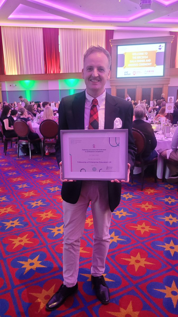 Dr Trudie Murray (@trudiemur) on Twitter photo Huge congratulations to the wonderful <a href="/DrGaryKerr/">professor gary kerr</a> on receiving his Fellowship from <a href="/EEUK/">Enterprise Educators</a> at this years #IEEC Conference Huge congratulations to the wonderful <a href="/DrGaryKerr/">professor gary kerr</a> on receiving his Fellowship from <a href="/EEUK/">Enterprise Educators</a> at this years #IEEC Conference
