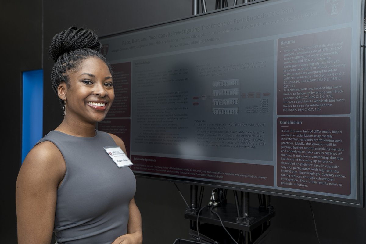 Morgan Celistan, MMSc23, lecturer in Endodontics, has been named HSDM’s Director of Predoctoral Endodontics. In this role, Celistan will spearhead the preclinical and clinical curricular development for predoctoral students’ endodontic studies.