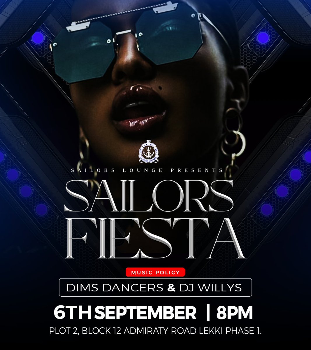 Fiesta Mode: ON! Join us at Sailors lounge every Friday, for a night full of fun, music and memories.

Time: 8PM

#SailorsLounge #FloatingBar #ThemedNights #sailorsloungelekki