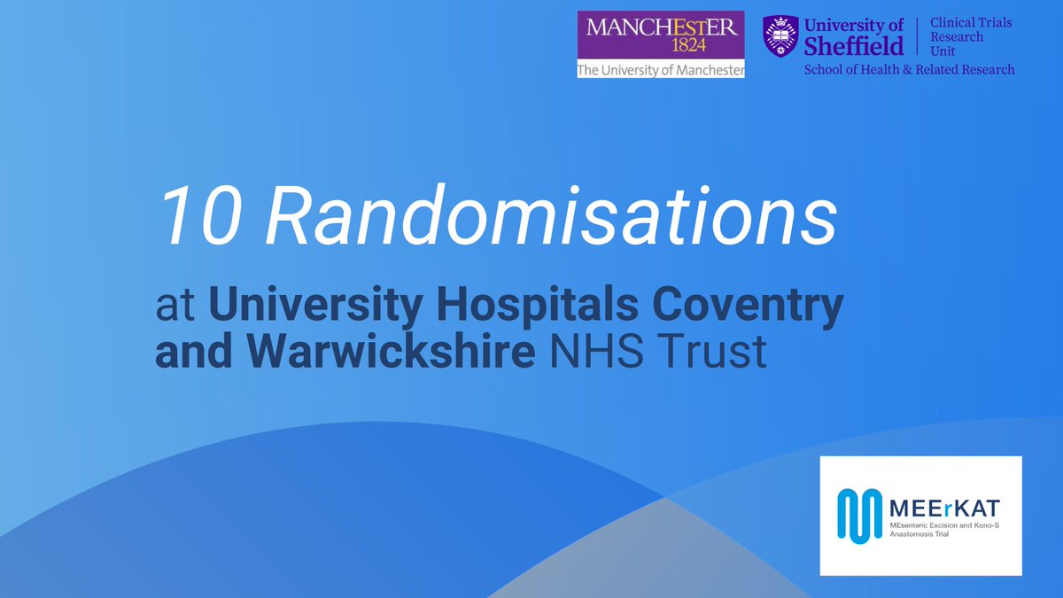 Congratulations to <a href="/CWPT_NHS/">Coventry and Warwickshire Partnership NHS Trust</a> for randomising their 10th study participant! 👏 

#CrohnsDisease #ClinicalTrials #KonoS #mesentery