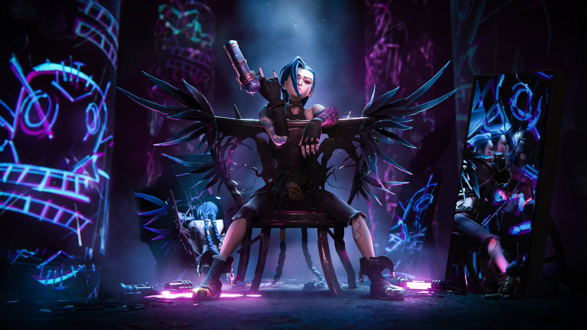 Lawy3D's tweet image. Finally got the name right..

Had this piece done for a while, thought today is a good time to post it, enjoy💜! Super hyped for Arcane Season 2!

#Arcane #ArcaneArt @arcaneshow