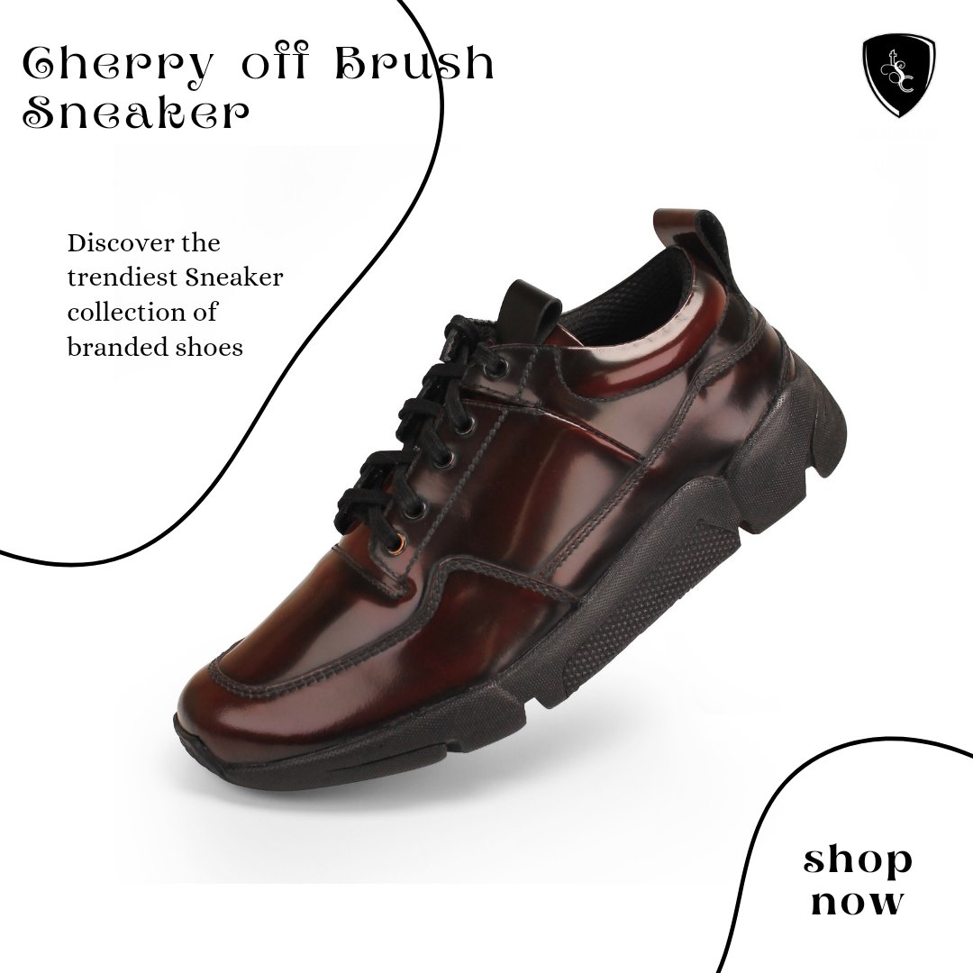 Theshoecode1's tweet image. Cherry Brush Off Sneaker
-----------------------------------
Product Link theshoecode.com/collections/ca…
------------------------------------
Crafted from exquisite Full Grain Upper Leather, these shoes epitomize luxury and timeless style.