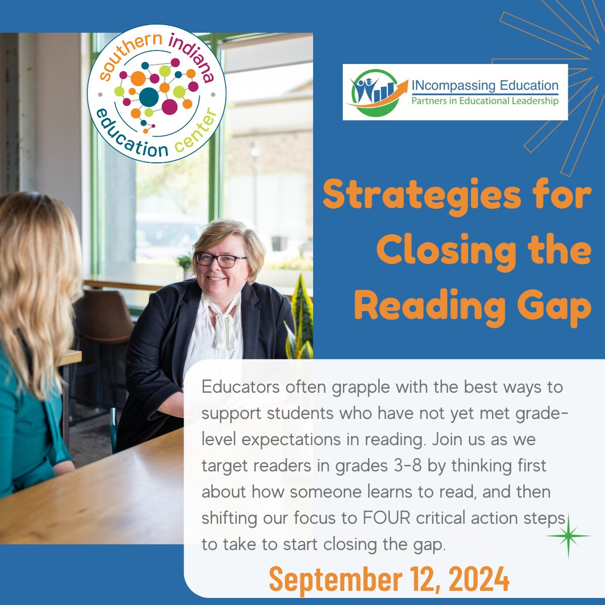 Are YOU joining April for this fantastic sessions?

Register today: secure.smore.com/n/g7t1v

#literacy #professionaldevelopment #education #teachertraining <a href="/SoInEduCtr/">Southern Indiana Education Center</a>