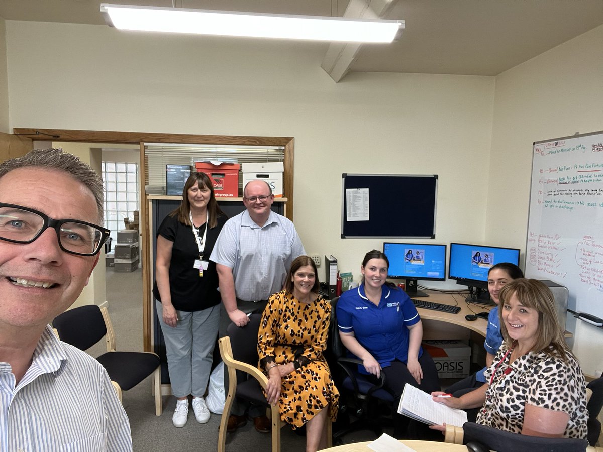 And when in Thompson House <a href="/setrust/">South Eastern Trust</a> I met nursing colleagues from Learning Disability services in the Northern and Southern Trusts talking Encompass! Great to see you.