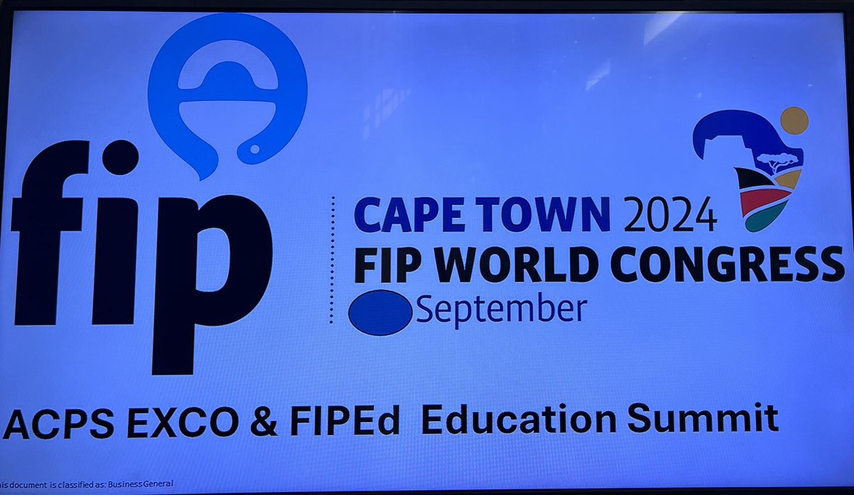 Toyin Tofade (@acphsprez) on Twitter photo So excited to have had the opportunity to share our work <a href="/FIP_AcPS/">FIP Academic Section</a> on the Nanjing Statements revision and present at the <a href="/FIP_org/">FIP</a> <a href="/FIPEd/">FIP Education</a> Education Symposium today. Great job everyone🤩👏👏👏 So excited to have had the opportunity to share our work <a href="/FIP_AcPS/">FIP Academic Section</a> on the Nanjing Statements revision and present at the <a href="/FIP_org/">FIP</a> <a href="/FIPEd/">FIP Education</a> Education Symposium today. Great job everyone🤩👏👏👏