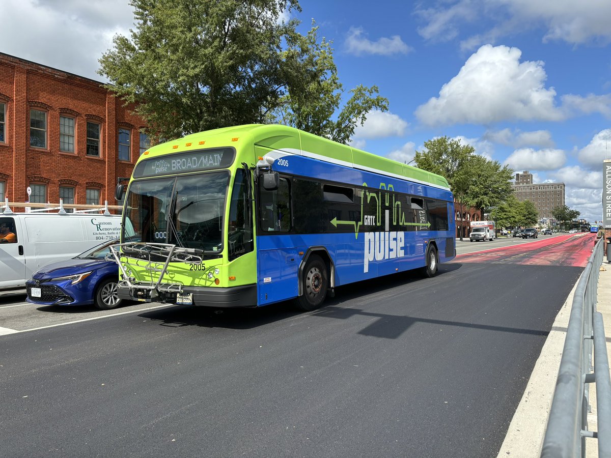 GRTC (@grtctransit) on Twitter photo The <a href="/GRTCPulse/">GRTC Pulse</a>’s 6000+ daily riders now have a smoother ride at Allison Street thanks to <a href="/DPW_RichmondVA/">Richmond VA DPW</a> The <a href="/GRTCPulse/">GRTC Pulse</a>’s 6000+ daily riders now have a smoother ride at Allison Street thanks to <a href="/DPW_RichmondVA/">Richmond VA DPW</a>