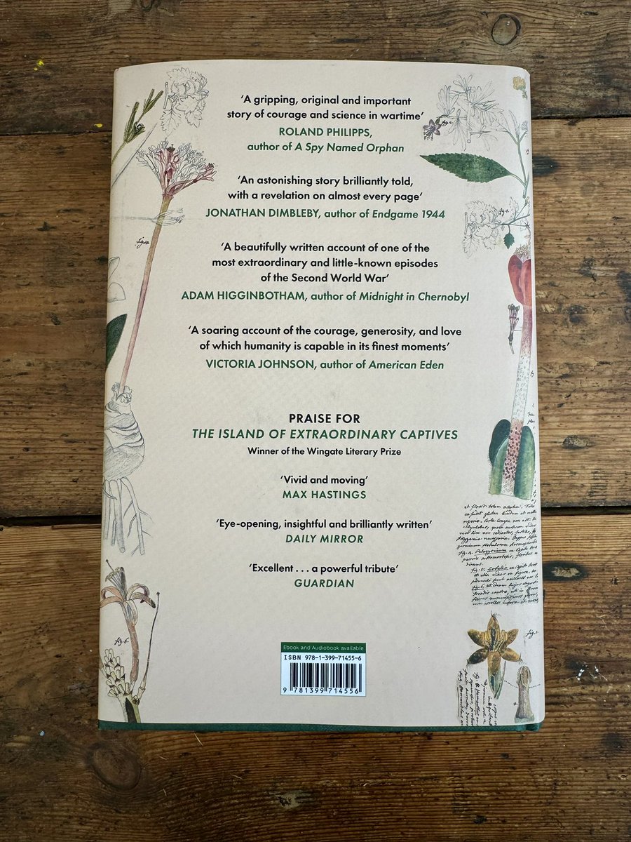 SimonParkin's tweet photo. The first hardback copy of my new book, The Forbidden Garden of Leningrad, has arrived.

It is a true story of science and sacrifice, the first major book in any language about the botanists who worked at the world’s first seed bank, and who lived and died in the besieged city. https://t.co/lkaxMmob5C