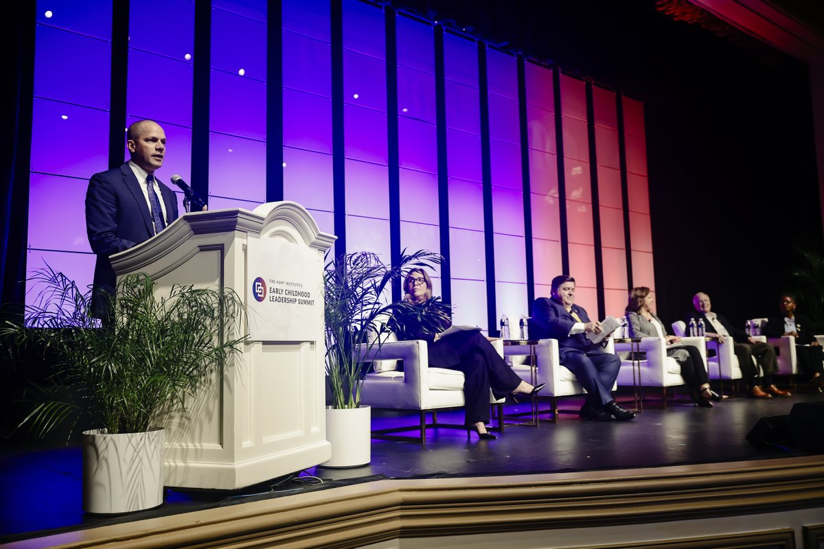 Hunt_Institute's tweet photo. What a fantastic day 1! From the Caucus Caucus Preconference to the ELN Mayors Preconference to the opening session of #ECLS24, yesterday was packed full of critical #earlychildhood discussions. 

Stay tuned as we dive into the Summit today for day 2! https://t.co/ijrfacrcje