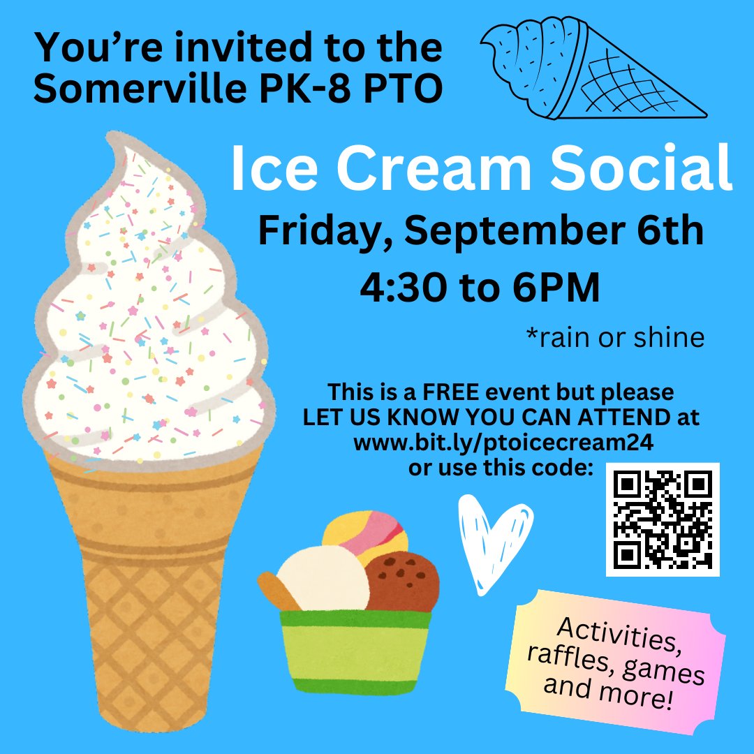 <a href="/streko_vdv/">Kelly Streko</a> , <a href="/FreddieShaker/">Freddie Shaker</a> , <a href="/SomervilleNJPTO/">Somerville NJ PTO</a> , <a href="/VilleSchoolsNJ/">Somerville NJ Schools</a>