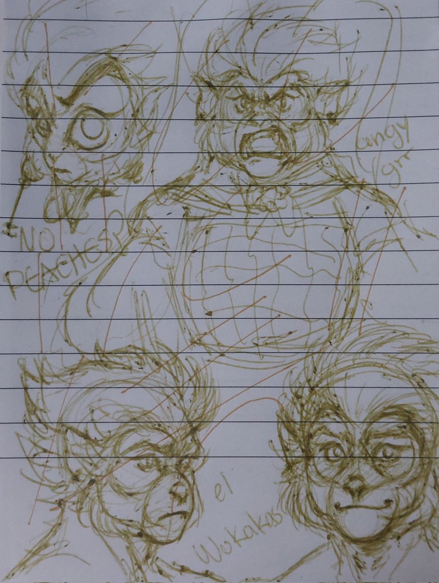 lol, so i grabbed some tiny notes paper and a yellow pen, and, incredibly, i finally drew the face i wanted for him since the beginning xDDD 💖

#LEGOMonkieKid