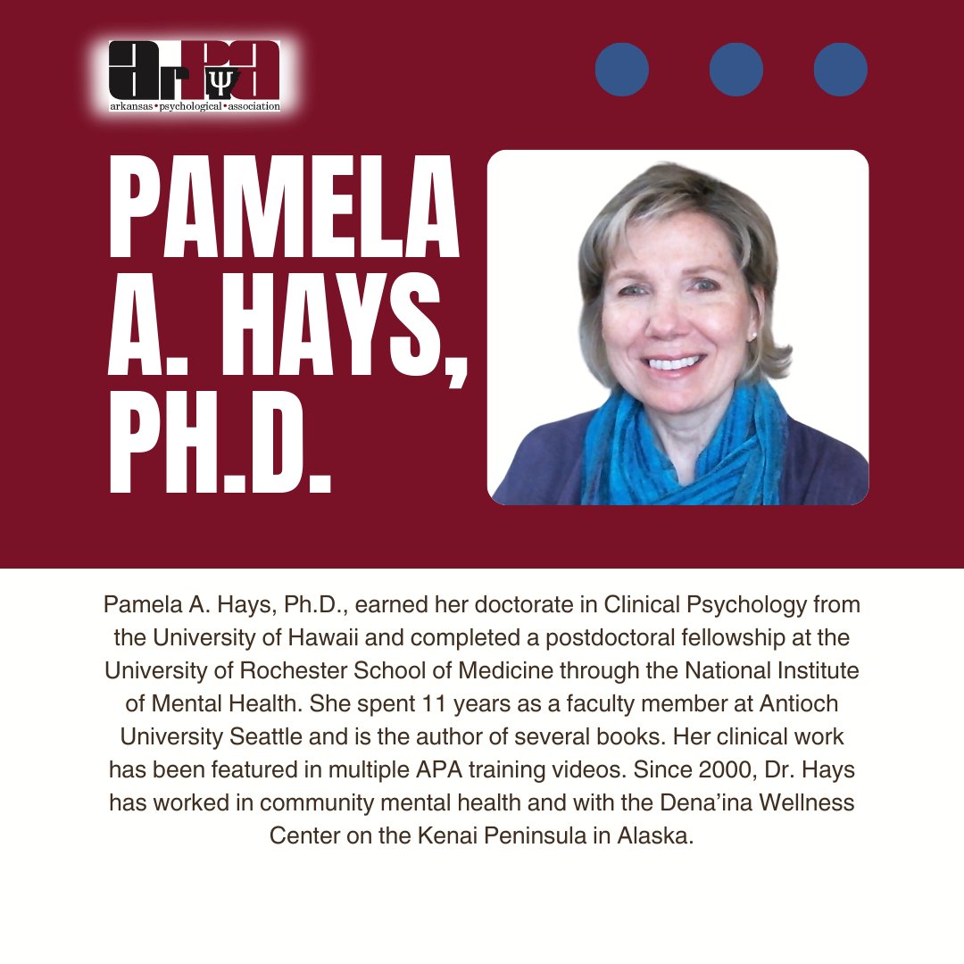 Arkansas Psychological Association (@arpapsych) on Twitter photo 