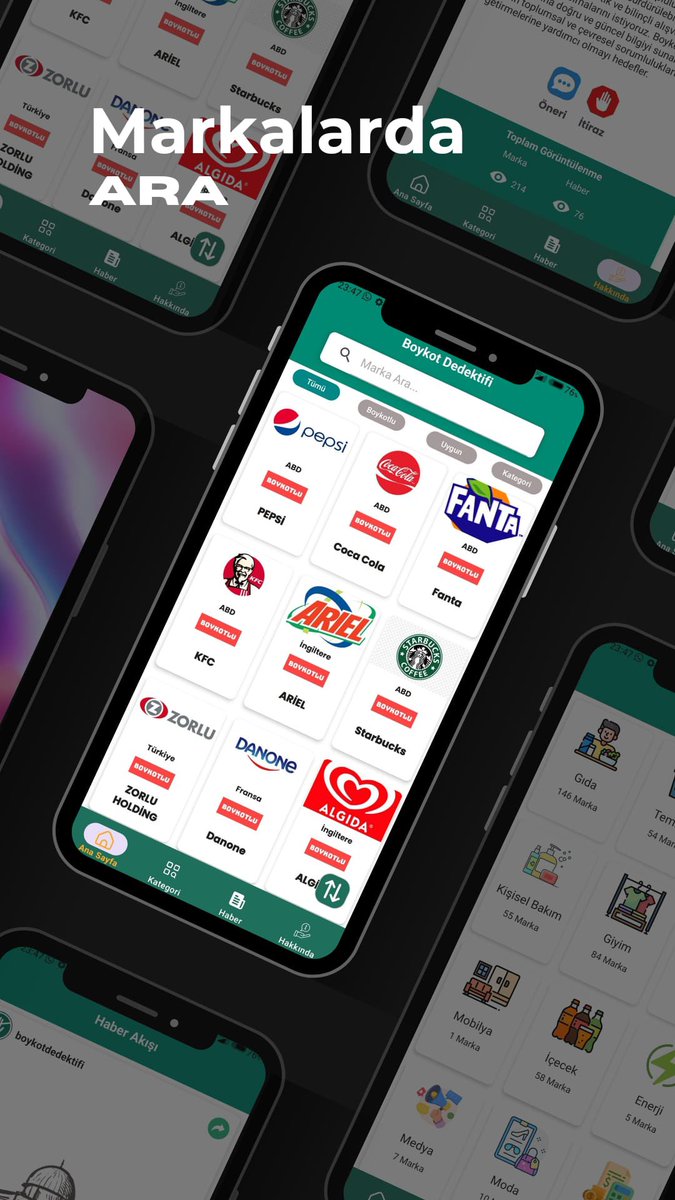 Lütfen Elden Ele Yayalım.

💢 Çok Beklenen ve Sürekli Sorulan
" Boykot Dedektifi " Uygulamamız
Android Kullananlar için
Google Play 'de Yayınlandı.