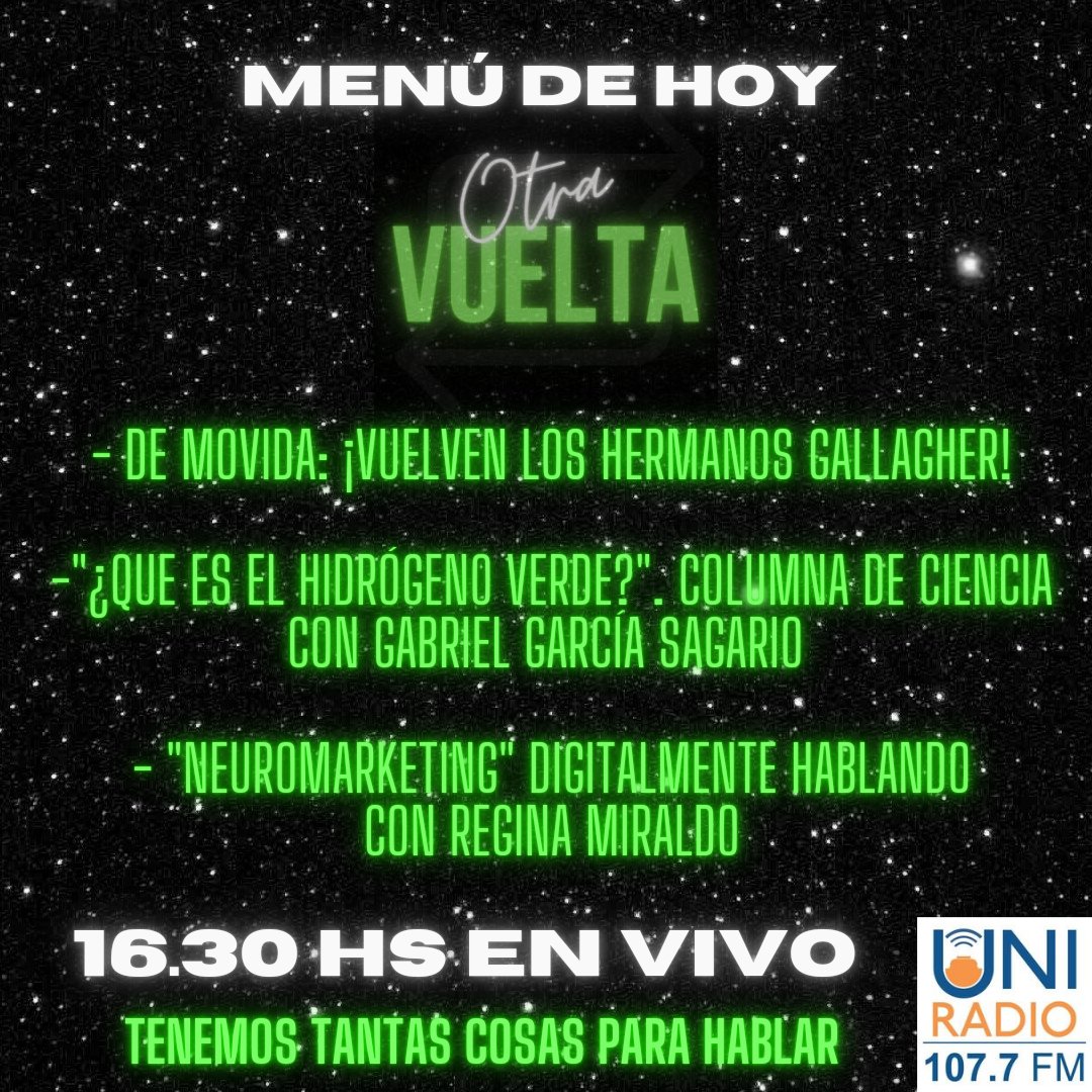 Hoy 16.30 en vivo por <a href="/UNIRadioUdelaR/">UNI Radio Udelar</a>
Por aire 107.7 FM y online acá 👇🏻
radios.com.uy/uni-montevideo/