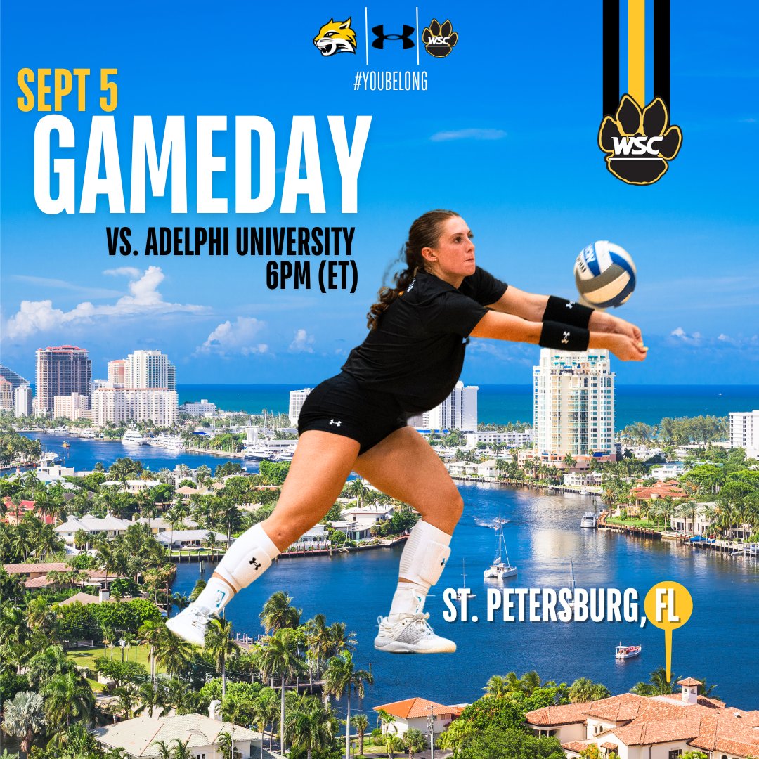 It's finally GAMEDAY!🐱

🆚 Adelphi University
⏰6pm ET
📍St. Petersburg, FL
📊statbroadcast.com/events/schedul…
📺 sunshinestateconference.tv/eckerdtritons/

#YOUBELONG